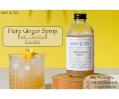 Fiery Ginger Syrup Recipe Made Easy - Shop Premium Syrups from May and Co