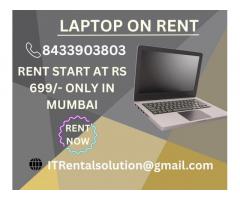 laptop on rent at Rs 699/- Vashi, Belapur, Navimumbai