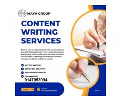 Maya Group – Web Design, Digital Marketing, Content Writing Services