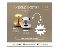 Shop Antique Mortise Knobs Online | Starting price just $20.00 | Custom Sizes & Style.