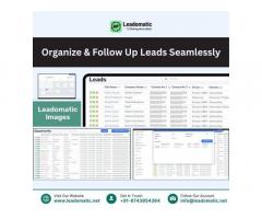 Organize & Follow Up Leads Seamlessly – Take A Demo Today!