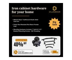 Shop Wrought Iron Cabinet Handles & Knobs Online | Vintage Look, Modern Quality!