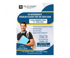 CA CMA Intermediate Class in Coimbatore