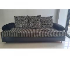 Sofa Set With individual full Cover (3+1+1)