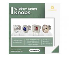 Buy Decorative Wisdom Stone Knobs Online | Stylish & Durable