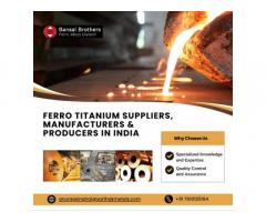 Top Grade Ferro Titanium Lumps for Steel Industries | Customized Packaging Available!