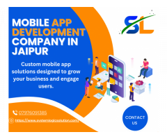Innovative Mobile App Solutions in Jaipur by System Logic Software Solution