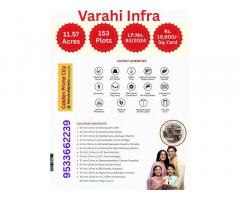 Plots for sale in Amaravathi, Narukullapadu, Golden Prime City, Varahi Infra Townships