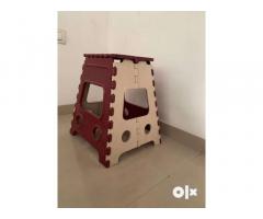 Queen size bed with storage, wardrobe