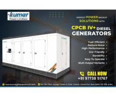 Reliable Power Backup That Never Fails - Kirloskar Diesel Generators