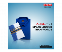 Rixo- Best Outfits for Men: Dhotis, Shirts, Innerwear & More