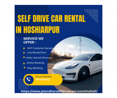 Best Self Drive Car Rental in Hoshiarpur