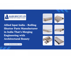 Allied Ispat India: Rolling Shutter Parts Manufacturer & Supplier in Navi Mumbai, India