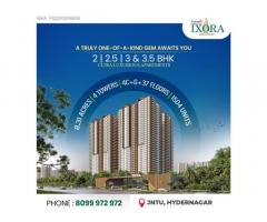 Praneeth Pranav Ixora | Premium High Rise Apartments in JNTU, Hydernagar