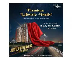 Praneeth Pranav Ixora | Premium High Rise Apartments in JNTU, Hydernagar