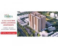 Praneeth Pranav Ixora | Premium High Rise Apartments in JNTU, Hydernagar