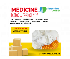 INTERNATIONAL MEDICINE COURIER SERVICE IN HYDERABAD