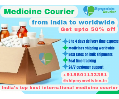 MEDICINE COURIER TO USA
