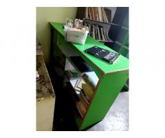 Wooden rack for shop