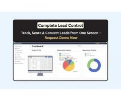 Complete Lead Control | Track, Score & Convert Leads from One Screen – Request Demo Now