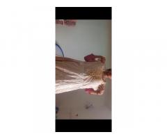 Please buy this beautiful white anarkali suit - 6