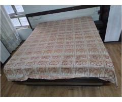 Double bed with storage & Mattress