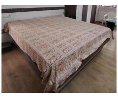 Double bed with storage & Mattress
