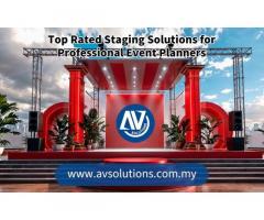 Top Rated Staging Solutions for Professional Event Planners