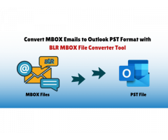 Convert MBOX to PST by BLR MBOX Converter Tool