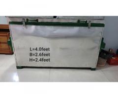 Sturdy Aluminum-Plated Wooden Box!