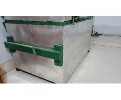Sturdy Aluminum-Plated Wooden Box!
