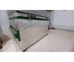 Sturdy Aluminum-Plated Wooden Box!