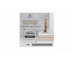Buy Modern & Antique Decorative Sculptures for Home & Office Decor!