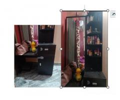 Center Table (glass top + regular), laptop table, Bar table, Plastic Chair (3) and plastic table - 7