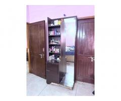 Dressing table with storage n full length mirror