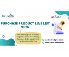 Purchase Product Line List View in Odoo