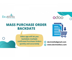 Mass Purchase Order backdate in odoo