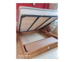King size bed with mattress for sale