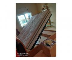 King size bed with mattress for sale
