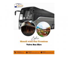 Luxury Volvo Bus Hire in Jaipur for Group Travel