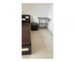 Move out sale ( 1 double bed with mattress , 1 single bed with mattress , 1 almirah , 1 side table