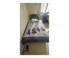 Teak Wood Double Bed with Storage - ₹6,000 (Negotiable) - 3