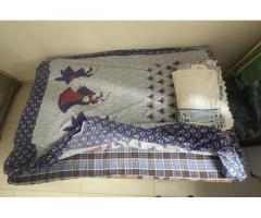 Teak Wood Double Bed with Storage - ₹6,000 (Negotiable) - 6
