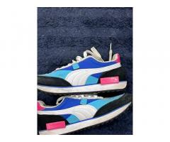 puma shoes colorblocked