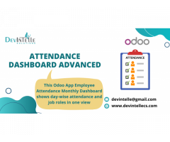 Attendance Dashboard Advanced in Odoo