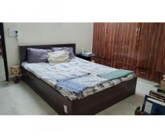 Double Bed with Mattress | Queen Size Box Bed (78 x 60)