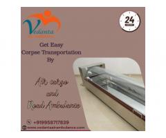 Vedanta offers body transit by air cargo from Delhi according to your preferred time