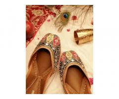 Everyday Fashion Made Easy with Mirrorwork Juttis from Gulbhahar