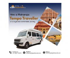 Maharaja Tempo Traveller Rental Jaipur for Group Travel