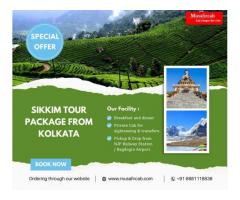 Sikkim Tour Package from Kolkata